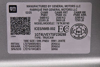 2025 GMC Sierra 3500HD AT4 X31