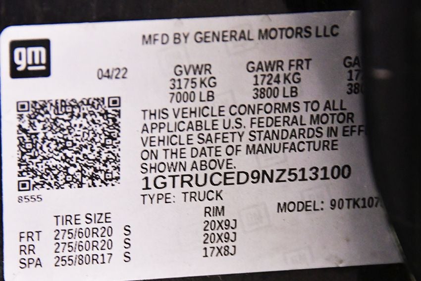2022 GMC Sierra 1500 Elevation