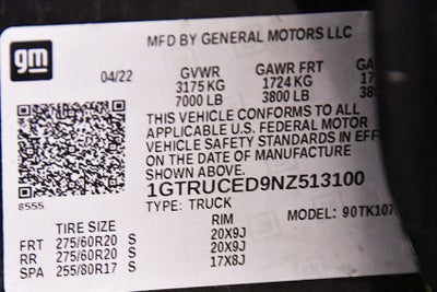 2022 GMC Sierra 1500 Elevation