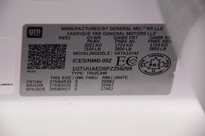 2023 GMC Sierra 1500 Pro