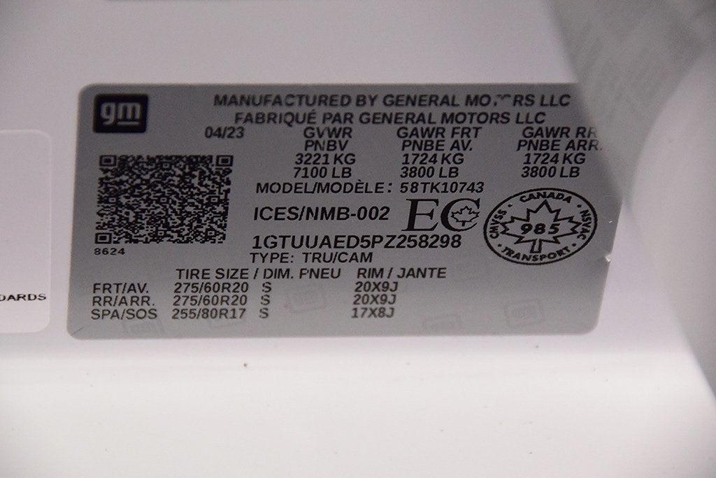 2023 GMC Sierra 1500 Pro