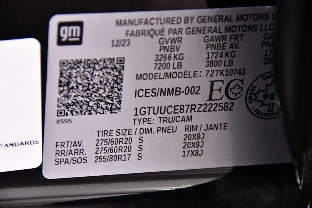 2024 GMC Sierra 1500 Elevation X31