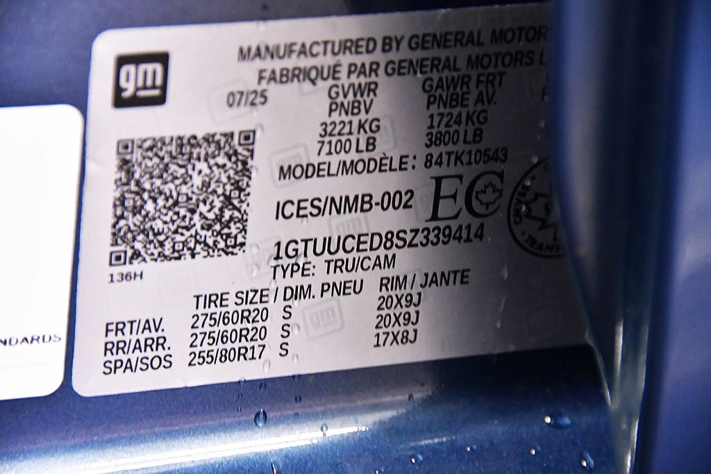 2025 GMC Sierra 1500 Elevation X31