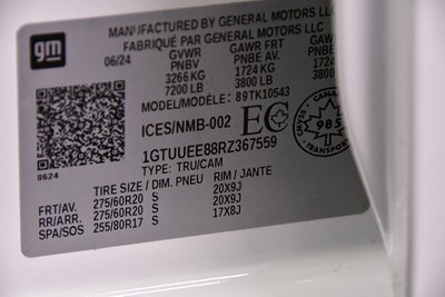 2024 GMC Sierra 1500 AT4