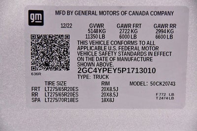 2023 Chevrolet Silverado 2500HD LTZ