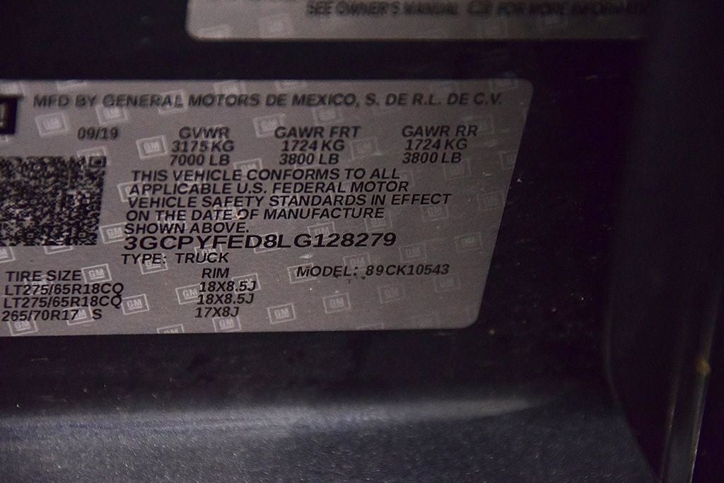 2020 Chevrolet Silverado 1500 LT Trail Boss Z71