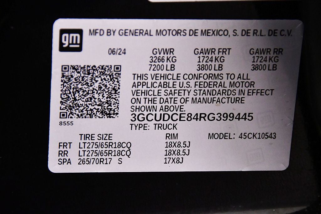 2024 Chevrolet Silverado 1500 Custom Trail Boss Z71