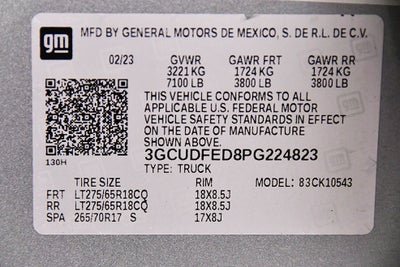 2023 Chevrolet Silverado 1500 LT Trail Boss Z71