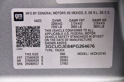 2023 Chevrolet Silverado 1500 High Country Dark Essentials Z71