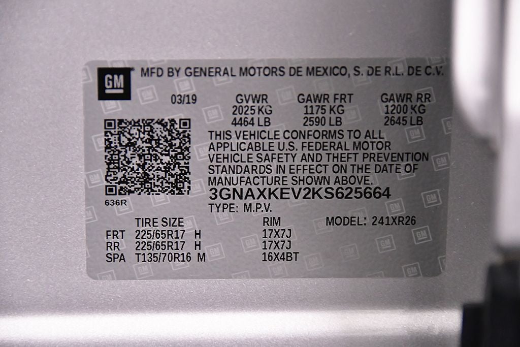 2019 Chevrolet Equinox LT