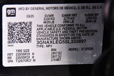 2025 Chevrolet Equinox RS