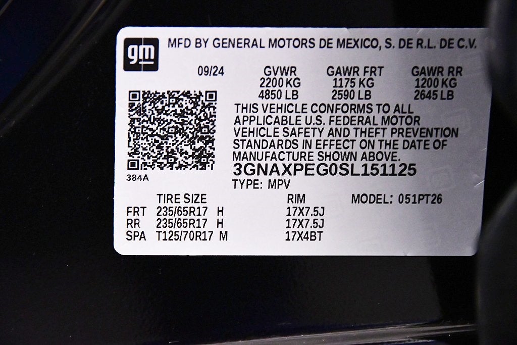 2025 Chevrolet Equinox LT