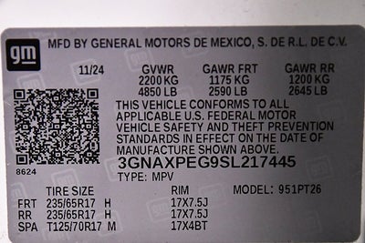 2025 Chevrolet Equinox LT