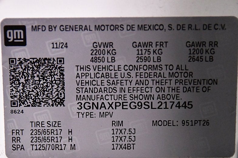 2025 Chevrolet Equinox LT