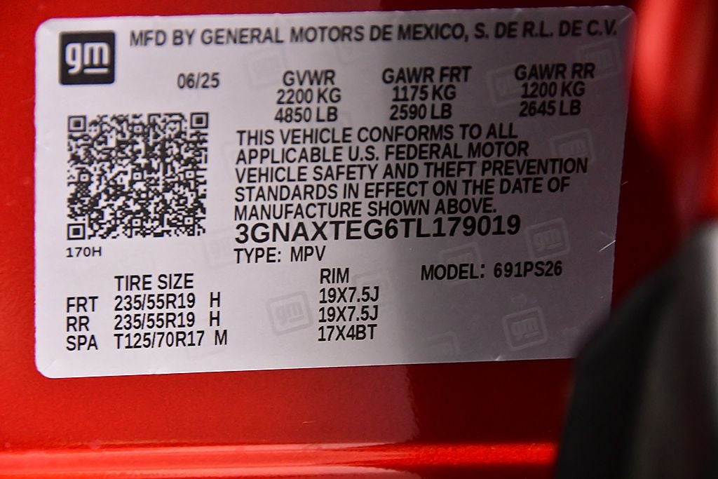 2026 Chevrolet Equinox RS