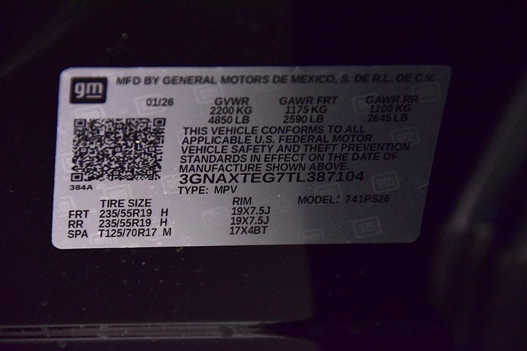 2026 Chevrolet Equinox RS