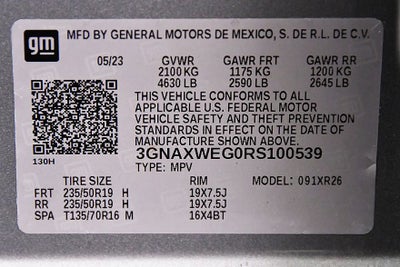 2024 Chevrolet Equinox RS