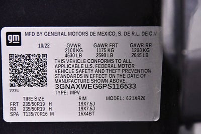 2023 Chevrolet Equinox RS