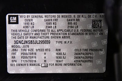 2018 Chevrolet Trax LS