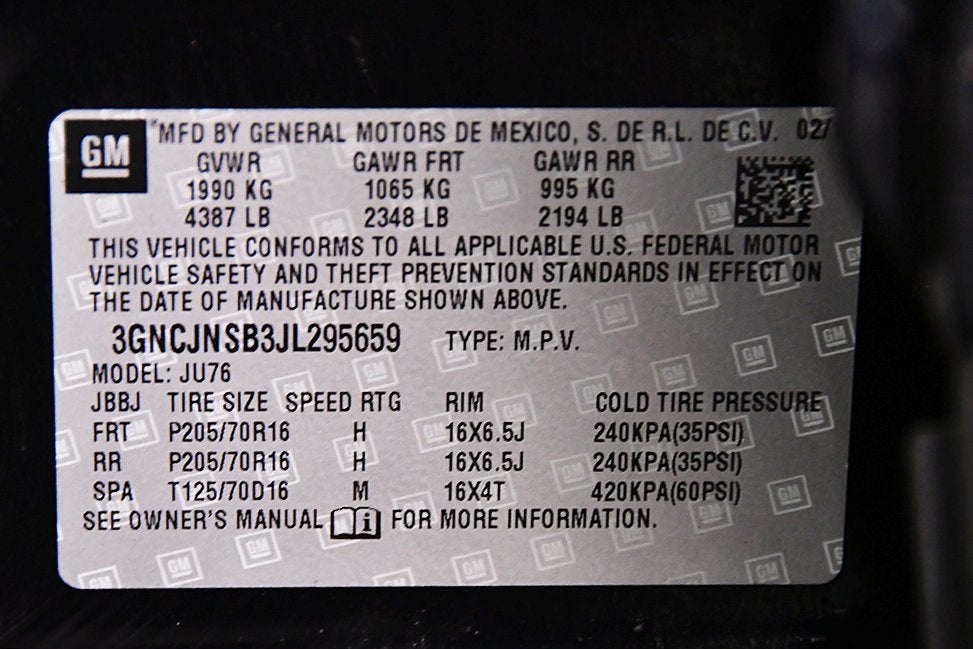 2018 Chevrolet Trax LS