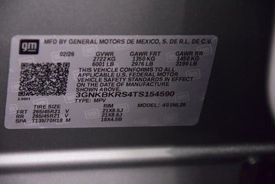 2026 Chevrolet Blazer RS