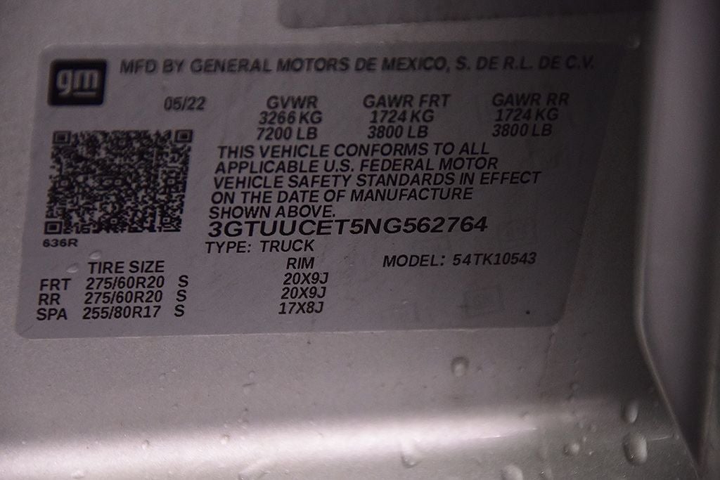 2022 GMC Sierra 1500 Elevation