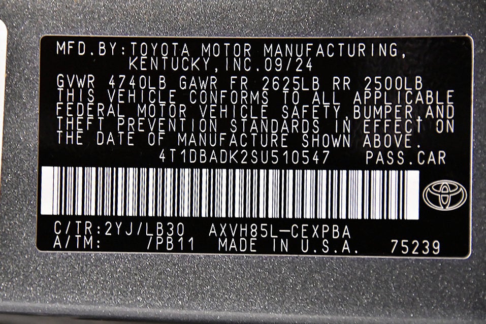 2025 Toyota Camry XSE