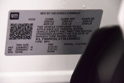 2026 Chevrolet TrailBlazer LT