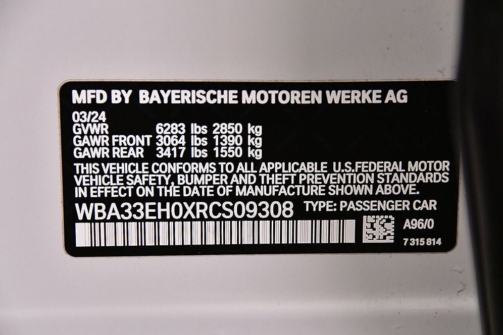 2024 BMW 7 Series 740i xDrive