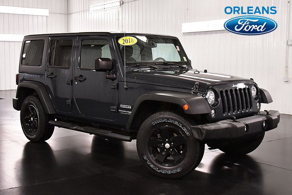 2018 Jeep Wrangler JK Unlimited Sport