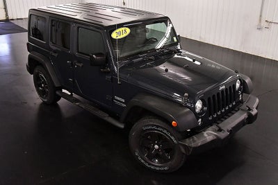 2018 Jeep Wrangler JK Unlimited Sport