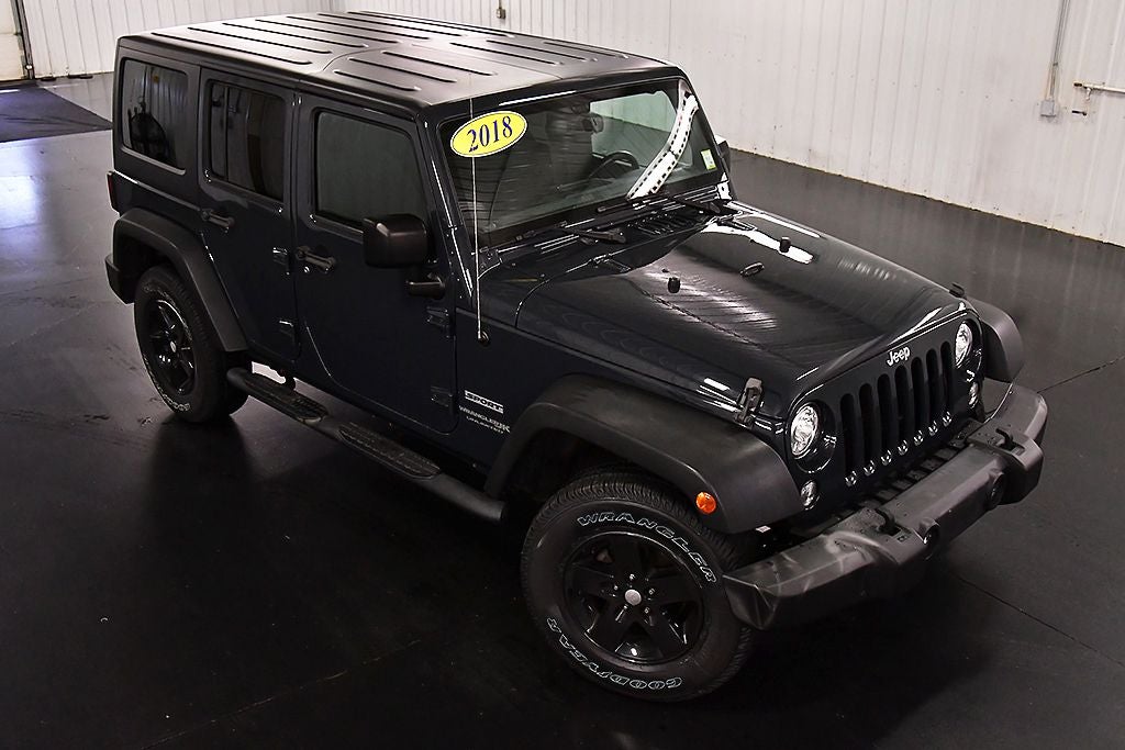2018 Jeep Wrangler JK Unlimited Sport