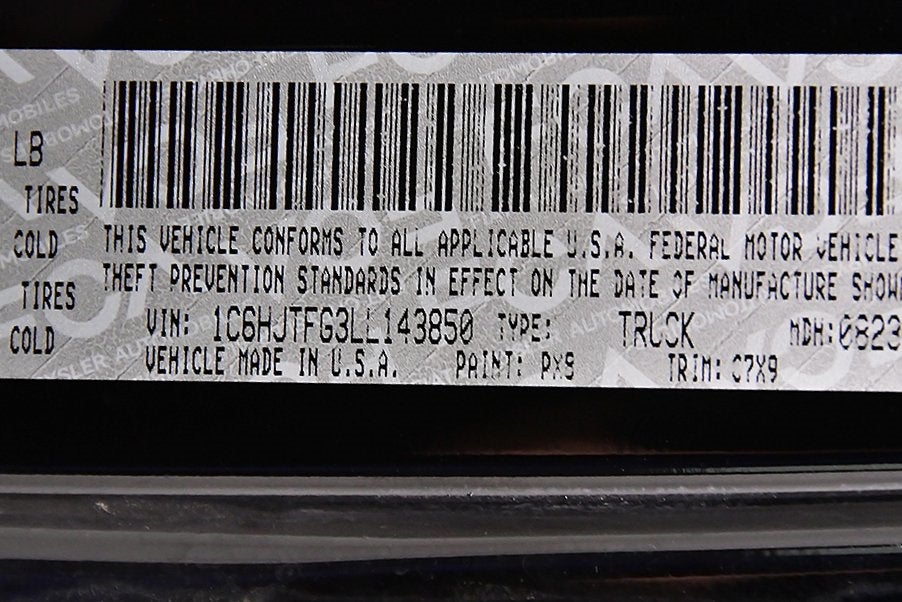 2020 Jeep Gladiator Overland