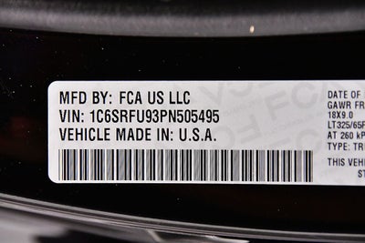 2023 RAM 1500 TRX