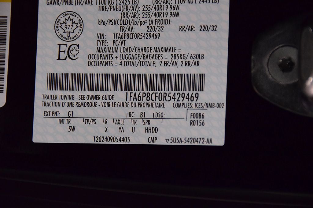 2024 Ford Mustang GT Premium Special Edition