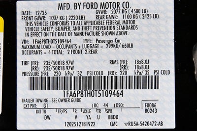 2026 Ford Mustang EcoBoost