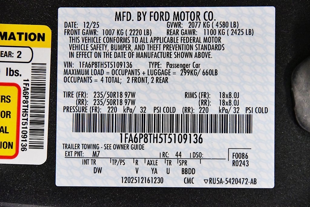 2026 Ford Mustang EcoBoost