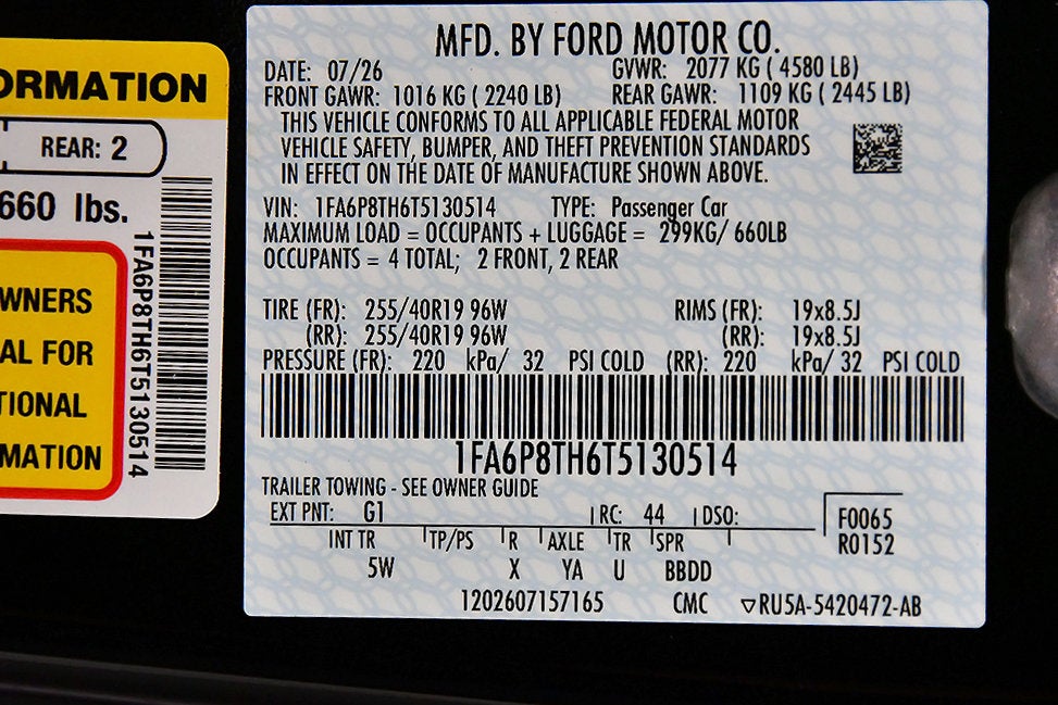 2026 Ford Mustang EcoBoost Premium