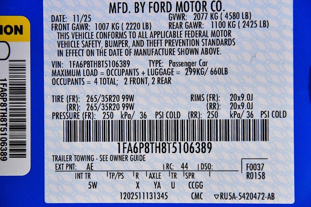 2026 Ford Mustang EcoBoost Premium