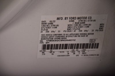 2022 Ford Explorer ST 2