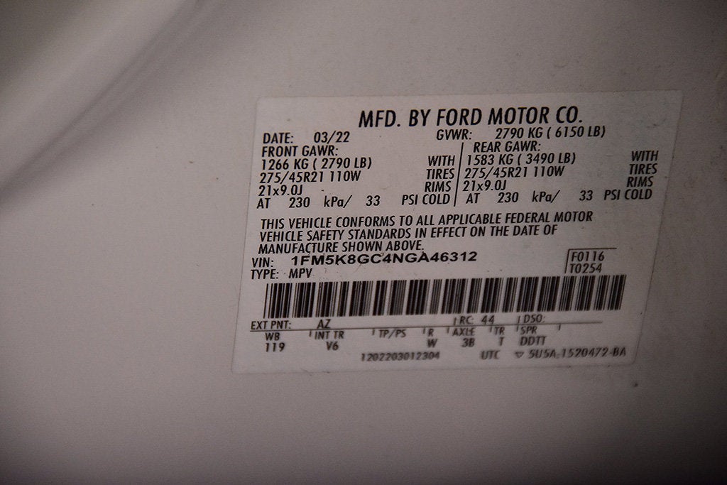 2022 Ford Explorer ST 2