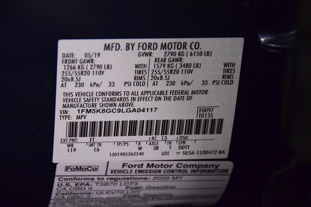 2020 Ford Explorer ST