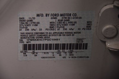 2023 Ford Explorer Platinum