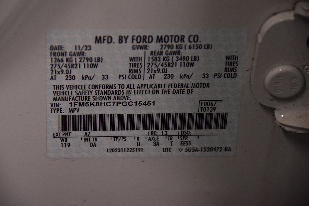 2023 Ford Explorer Platinum