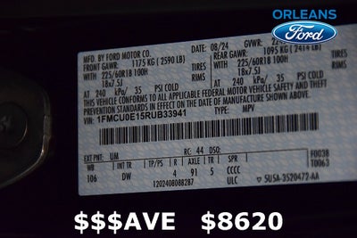 2024 Ford Escape Plug-In Hybrid Base