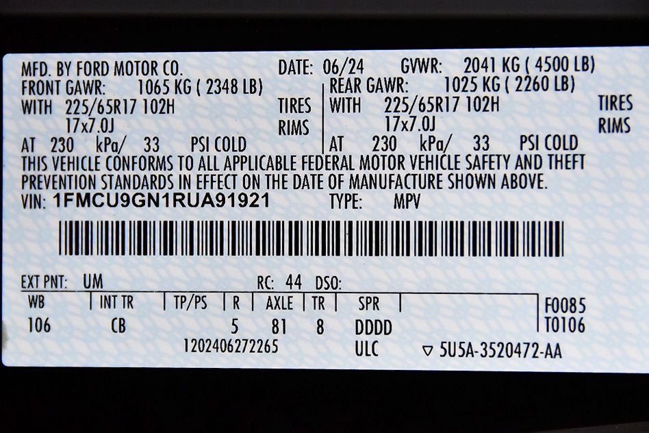 2024 Ford Escape Active