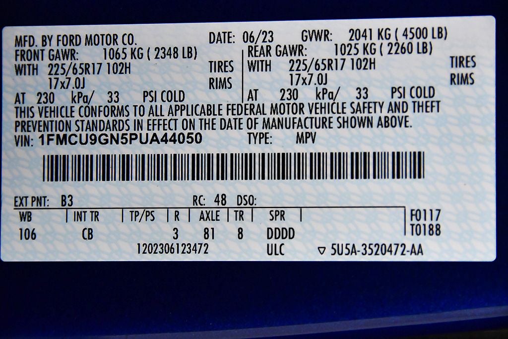 2023 Ford Escape Active