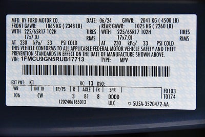 2024 Ford Escape Active