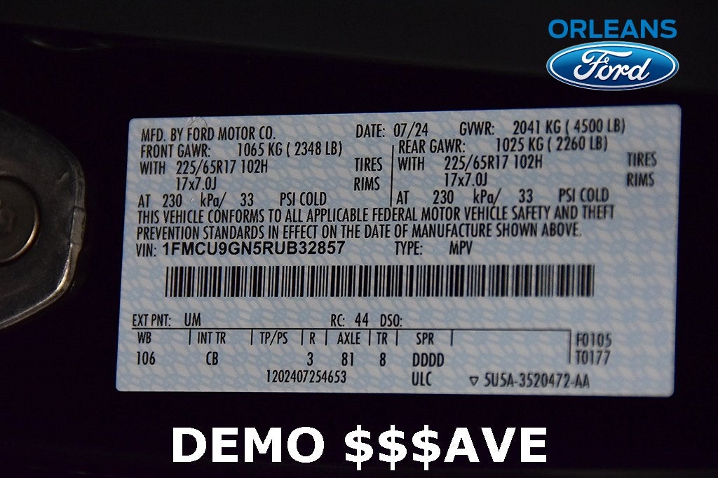 2024 Ford Escape Active