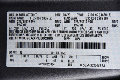 2023 Ford Escape Platinum